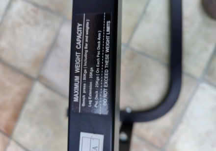 Photo of free Opti Workout Bench plus barbell (Petersfield) #3