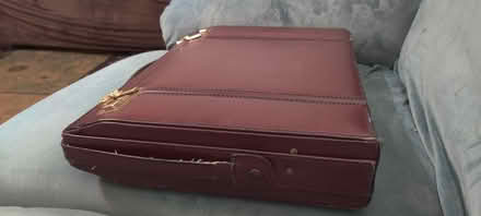 Photo of free Slim and trim leather briefcase (Tuckerman Ln) #2