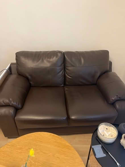 Photo of free Leather couch (N1) #1