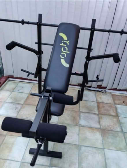 Photo of free Opti Workout Bench plus barbell (Petersfield) #2