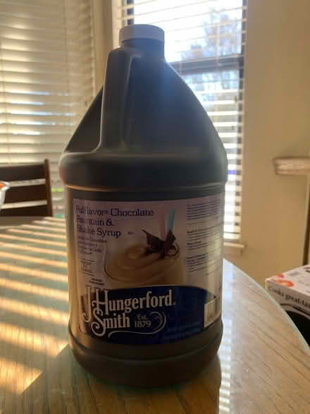 Photo of free Chocolate Fountain & Shake Syrup (East Castro Valley) #1