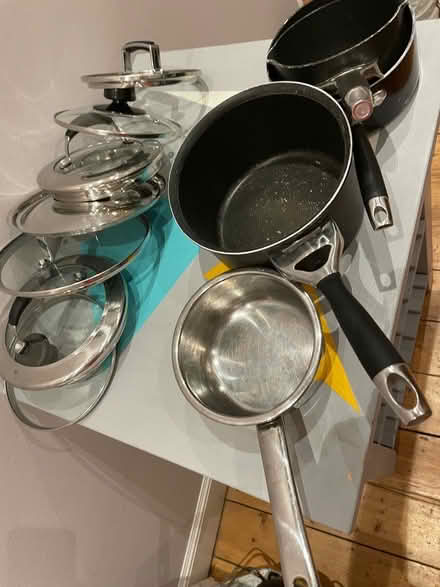 Photo of free Pots, pans and lids (Comely bank EH4) #2