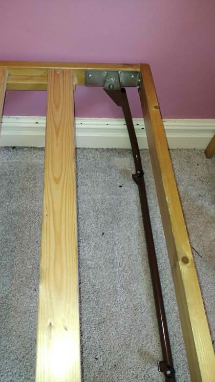 Photo of free Single bed frame with extra pull-out base (Timperley WA15) #1