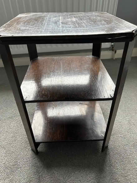 Photo of free Wooden side table (Hitchin Ninesprings area) #2