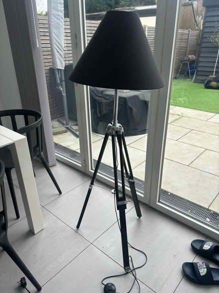 Photo of free Black standing lamp (Wallington SM6) #1