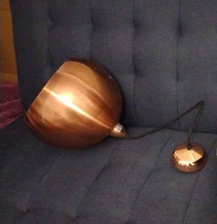 Photo of free Copper coloured light fitting (Maidenhead SL6) #1
