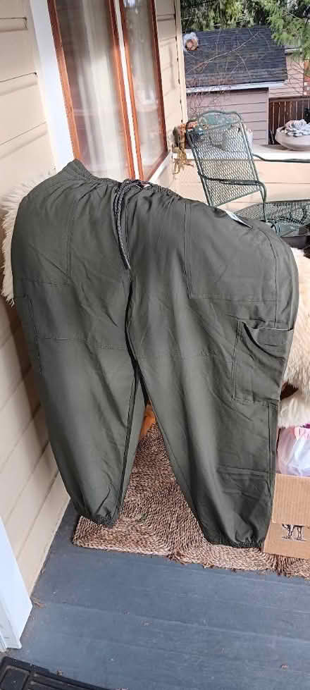 Photo of free Old Navy quick dry pants green (Maple Leaf) #2