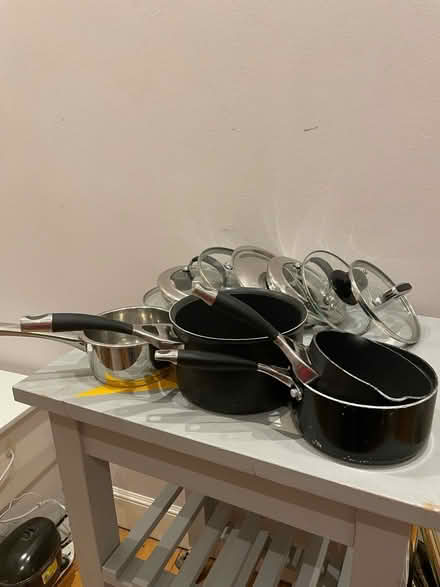 Photo of free Pots, pans and lids (Comely bank EH4) #3