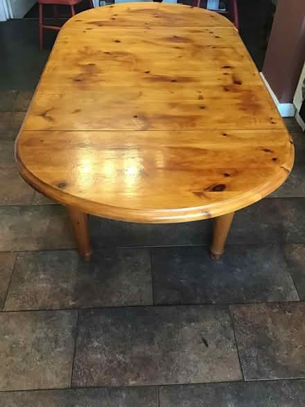 Photo of free Pine kitchen table (Presteigne LD8) #1