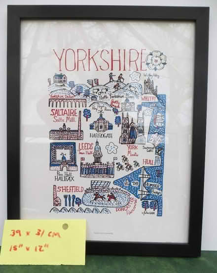 Photo of free YORKSHIRE PICTURE FRAMED 39 x 31cm NEW FRAME (GU16) #2