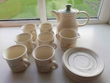 Photo of free Coffee set: pot, 6 cups, 5 saucers, single milk jug (Bradleys Both BD20) #1