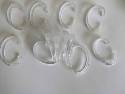 Photo of free Shower Curtain Hangers - Clear (Dixboro) #2