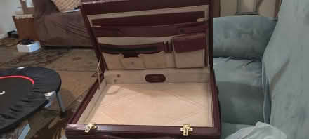 Photo of free Slim and trim leather briefcase (Tuckerman Ln) #3