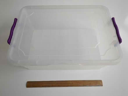 Photo of free Large plastic box (Harringay Ladder N8) #1