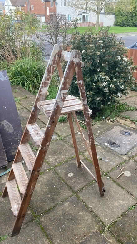 Photo of free Wooden ladder (BR2) #1