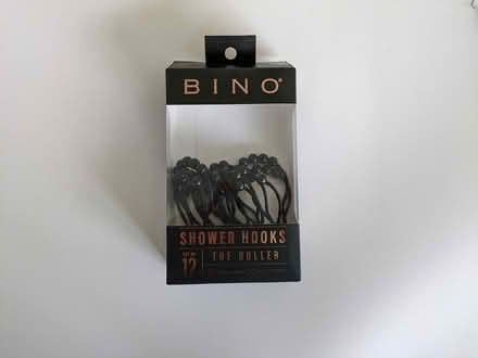 Photo of free Shower Curtain Hangers - Black (Dixboro) #2