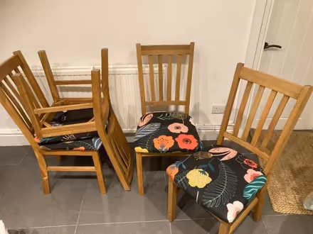 Photo of free Set of x4 Dining Chairs (Chinley SK23) #3