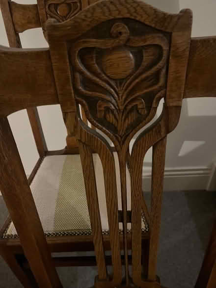 Photo of free Dining Chairs (2) art nouveau (Leeds LS1) #1