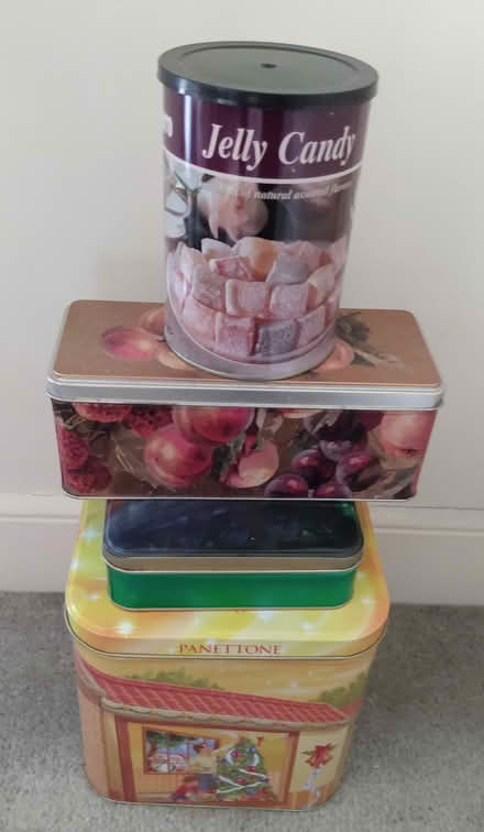 Photo of free 7 Empty Food Tins (Chestnut Hill, Newton) #2