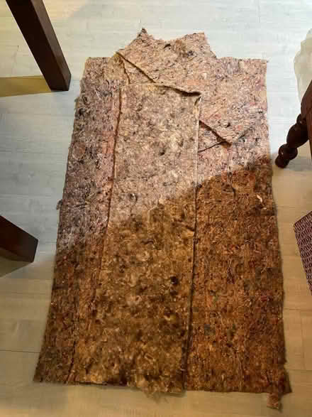 Photo of free Assorted pieces of felt/wool underlay (Wheatley HX2) #1