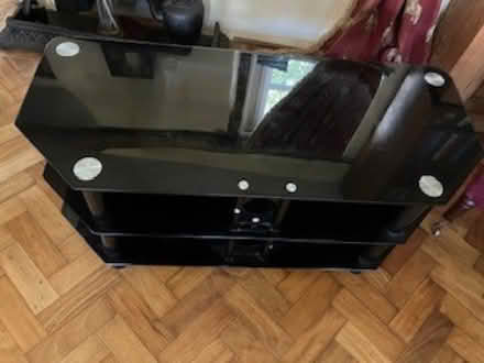 Photo of free Glass TV Stand (Howe Street CM3) #1