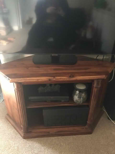 Photo of free Corner tv unit (Aylestone LE2) #3