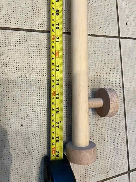 Photo of free Curtain pole / rail with rings (Freehold Lancaster) #2