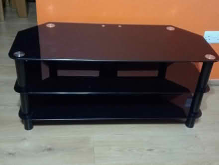 Photo of free Glass TV stand (Swindon SN2) #1