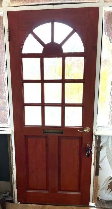Photo of free Hardwood door (Loughborough, LE11) #2
