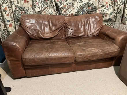 Photo of free Leather sofa (Florence park OX4) #1