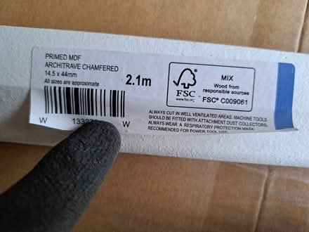 Photo of free Chamfered Skirting and Architrave (Fishbourne PO19) #1