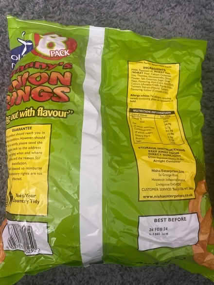 Photo of free Onion rings (E13 Plaistow) #2