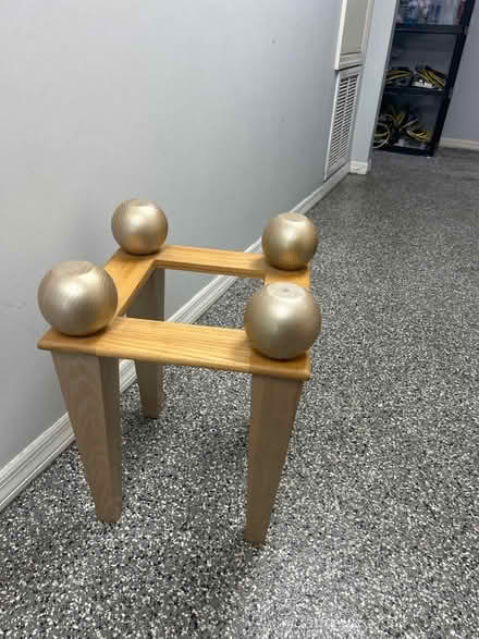 Photo of free End Table base, needs glass (1590 Tamiami Trl S, Venice) #1