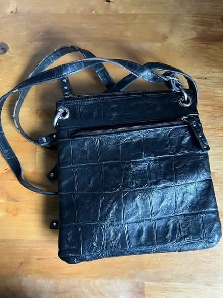 Photo of free Small black faux leather purse (Sylmar) #2