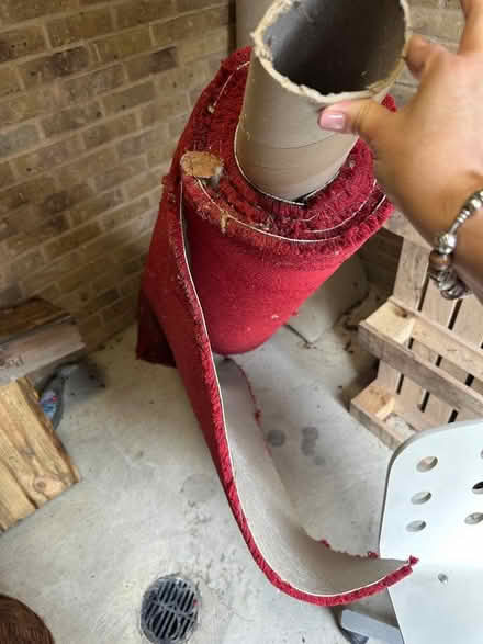 Photo of free Off cut of reddish carpet (South Croydon CR2) #3