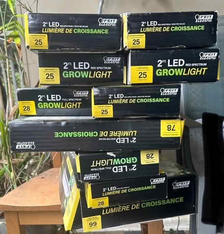 Photo of free Grow lights- never used (Belmont) #1