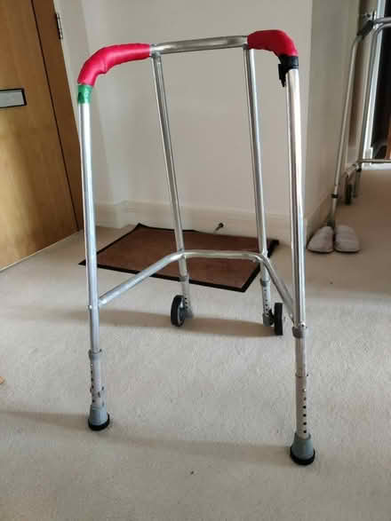 Photo of free Zimmer/ walking frame with additional hand grips (Buckhurst Hill IG9) #1