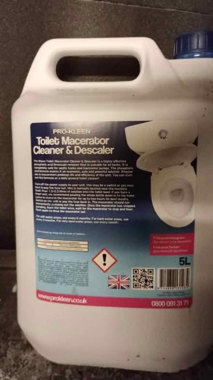 Photo of free Mascerator Cleaner and Descaler (Lower Sheering CM21) #3
