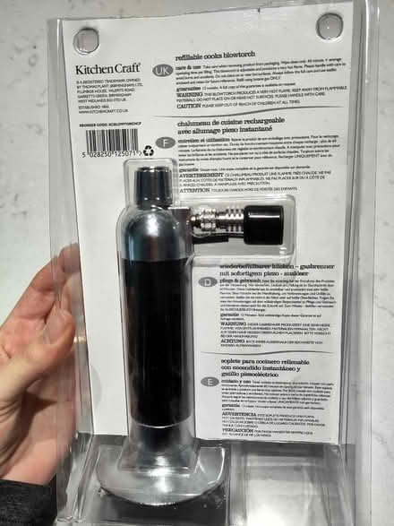 Photo of free Chef's Blowtorch with original packaging / instructions (Woking GU22) #2
