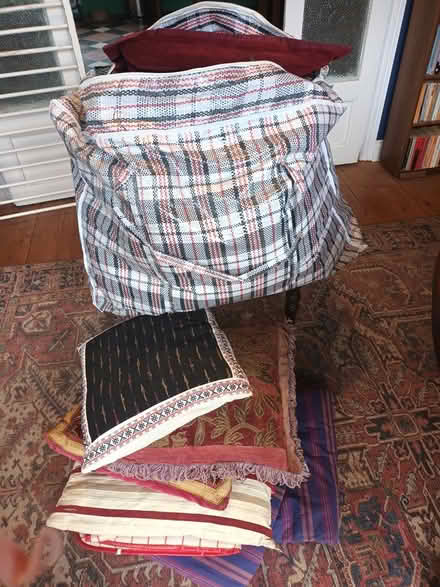 Photo of free Cushions (Cwmbach Llechrhyd LD2) #1