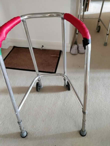 Photo of free Zimmer/ walking frame with additional hand grips (Buckhurst Hill IG9) #2