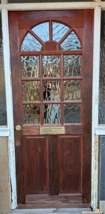 Photo of free Hardwood door (Loughborough, LE11) #3