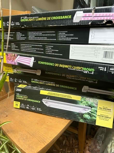 Photo of free Grow lights- never used (Belmont) #3