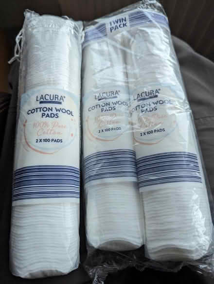 Photo of free 3 packs of cotton wool pads (Fiveways BN1) #1