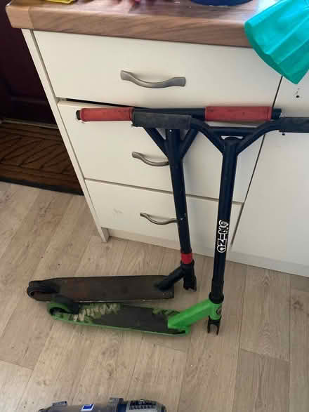 Photo of free 2x stunt scooters 1x needs a nut (L18) #1