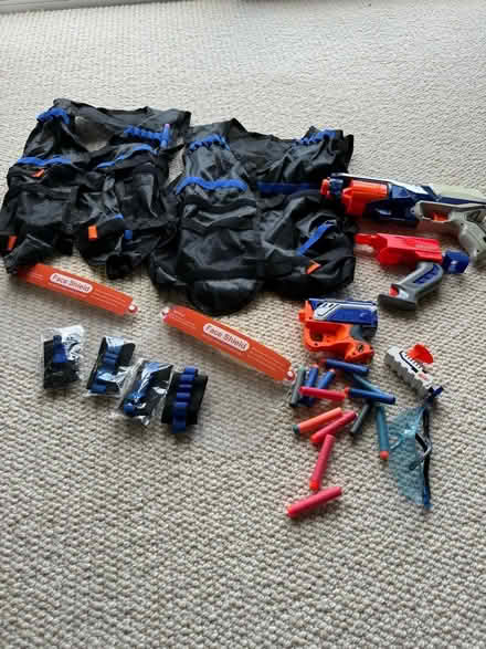 Photo of free Nerf bundle (Meldreth) #1