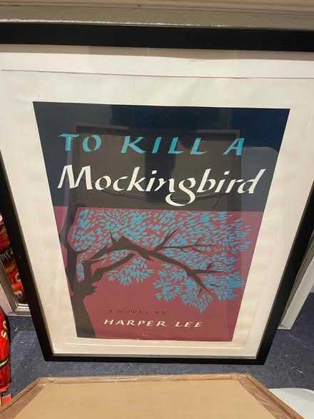 Photo of free Vintage book poster framed (Tulse hill) #1