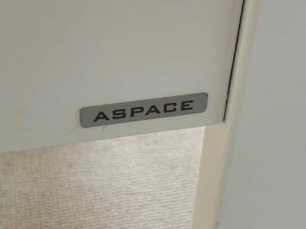 Photo of free Single Aspace bed (white) (Weybridge) #1