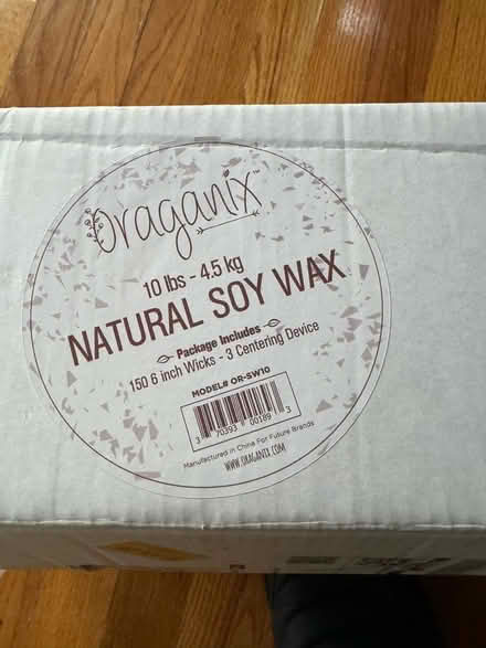 Photo of free Organix Natural Soy Wax (Hillcrest Rd Belmont) #1