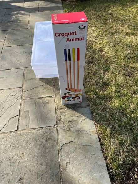 Photo of free Kida Croquet set (Cleveland Park) #1